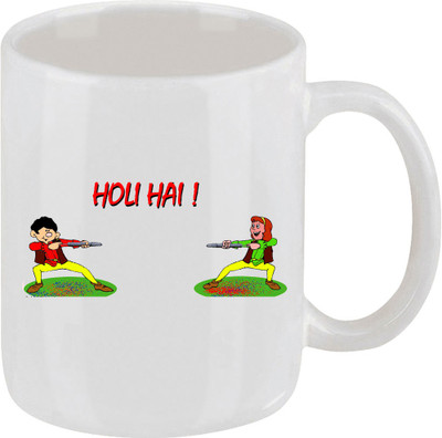 28% OFF on Ellicon C71 Holi Hai Coffee Ceramic Mug 325 ml 28% OFF on Ellicon C71 Holi Hai Coffee Ceramic Mug 325 ml
