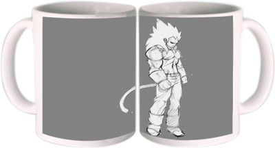 25% OFF on Shopkeeda Vegeta Dragon Ball Ceramic Mug 350 ml