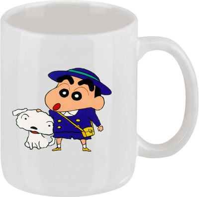 16% OFF on Ellicon Shinchan Funny Ceramic Mug