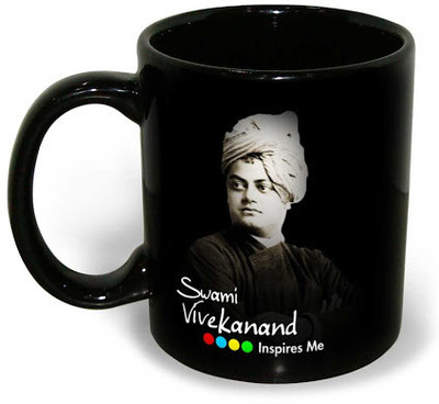 Hot Muggs IM ? Swami Vivekanand - Take Up an Idea Ceramic Mug 350 ml