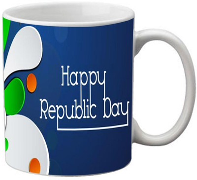 46% OFF on meSleep Happy Republic Day Digital Printed Ceramic Mug 9.5 ml 46% OFF on meSleep Happy Republic Day Digital Printed Ceramic Mug 9.5 ml