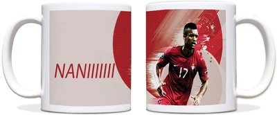 60% OFF on ShopMantra Nani Portugal Football Black Ceramic Mug 300 ml