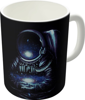 80% OFF on The Fappy Store Space Man Ceramic Mug 300 ml