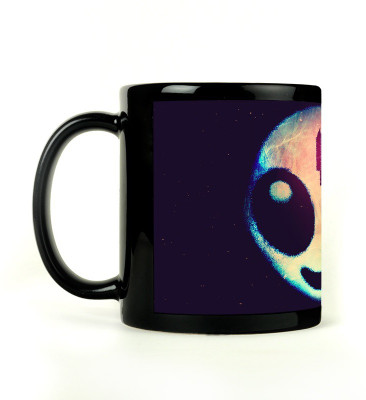 75% OFF on Leepix Alien Face Ceramic Mug 300 ml 75% OFF on Leepix Alien Face Ceramic Mug 300 ml