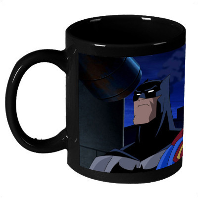 72% OFF on AMY Batman And Super Man Animated Look Ceramic Mug 72% OFF on AMY Batman And Super Man Animated Look Ceramic Mug