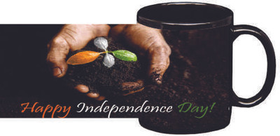 46% OFF on Printland Wishing Independence Ceramic Mug