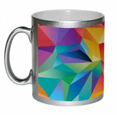 55% OFF on AMY Abstrack Colorful Daimond Art Ceramic Mug 325 ml
