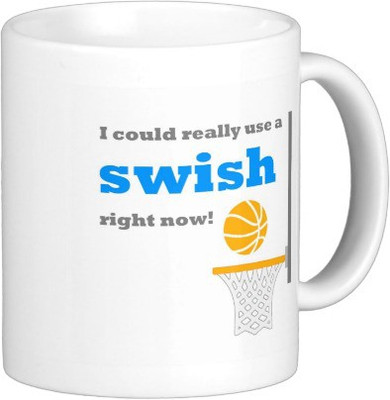 40% OFF on Exoctic Silver Basketball Champ Sports Series A001 Ceramic Mug 250 ml