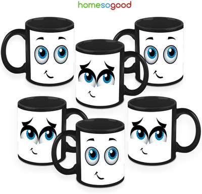 41% OFF on Homesogood The Power Of Expression Coffee Ceramic Mug 325 ml, Pack of 6 41% OFF on Homesogood The Power Of Expression Coffee Ceramic Mug 325 ml, Pack of 6