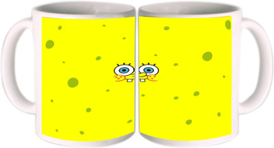 Shopkeeda Sponge Bob Ceramic Mug 350 ml Shopkeeda Sponge Bob Ceramic Mug 350 ml