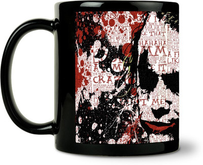 36% OFF on ShopMantra Joker Dark Night Rise Ceramic Mug 300 ml