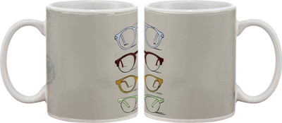 15% OFF on Artifa Eye Frames Porcelain, Ceramic Mug 350 ml 15% OFF on Artifa Eye Frames Porcelain, Ceramic Mug 350 ml