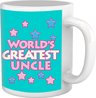 50% OFF on Tiedribbons World Greatest Uncle Ceramic Mug 350 ml