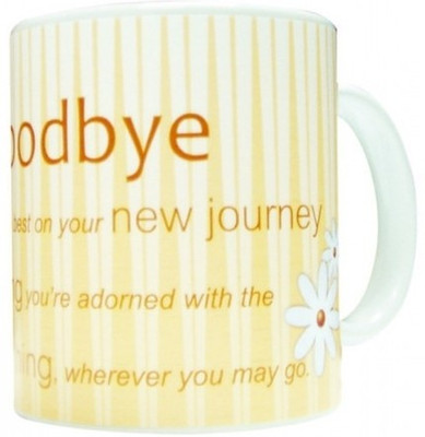 23% OFF on Everyday Gifts Emotional Gift for Goodbye Ceramic Mug 400 ml 23% OFF on Everyday Gifts Emotional Gift for Goodbye Ceramic Mug 400 ml