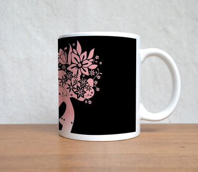 50% OFF on StyBuzz Pink Girly Floral Art Porcelain Mug 300 ml 50% OFF on StyBuzz Pink Girly Floral Art Porcelain Mug 300 ml