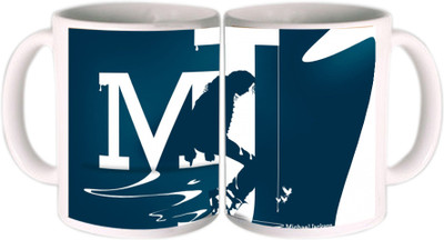 25% OFF on Shopkeeda MJ Blue and white Ceramic Mug 350 ml 25% OFF on Shopkeeda MJ Blue and white Ceramic Mug 350 ml