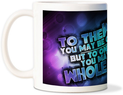 83% OFF on AMY SPECIAL QUOTE WHOLE WORLD Ceramic Mug