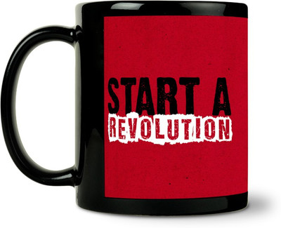 36% OFF on ShopMantra Start A Revolution Ceramic Mug 300 ml