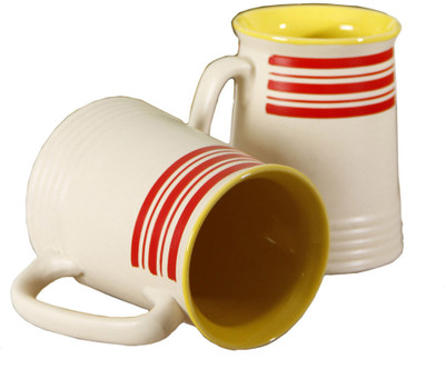 31% OFF on Unravel India HW0063 Bone China Mug Pack of 2