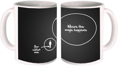 25% OFF on Shopkeeda Where The Magic Happens Ceramic Mug 350 ml 25% OFF on Shopkeeda Where The Magic Happens Ceramic Mug 350 ml