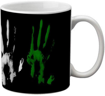 56% OFF on meSleep Abstract Digital Printed Ceramic Mug 9.5 ml