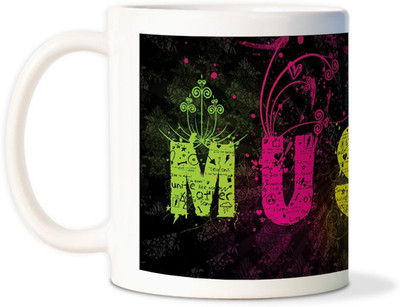 81% OFF on AMY Colored Music Art Ceramic Mug 81% OFF on AMY Colored Music Art Ceramic Mug