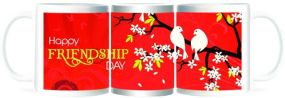50% OFF on Refeel Gifts Happy Friendship Day Ceramic Mug 325 ml 50% OFF on Refeel Gifts Happy Friendship Day Ceramic Mug 325 ml