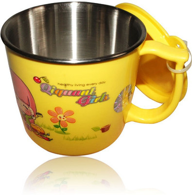 40% OFF on DRL DRL Yellow Girl Mug Plastic, Stainless Steel Mug 150 ml 40% OFF on DRL DRL Yellow Girl Mug Plastic, Stainless Steel Mug 150 ml