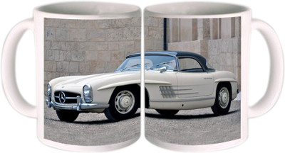 62% OFF on Shopkeeda Mercedies Classic Ceramic Mug 350 ml