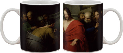 15% OFF on Artifa Jesus Christ God Amg1053 Porcelain, Ceramic Mug 350 ml