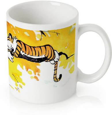 60% OFF on Amore Calvin and Hobbes Ceramic Mug 350 ml