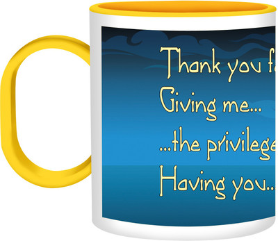30% OFF on Refeel Gifts Thank You Unbreakable Plastic Mug 325 ml 30% OFF on Refeel Gifts Thank You Unbreakable Plastic Mug 325 ml