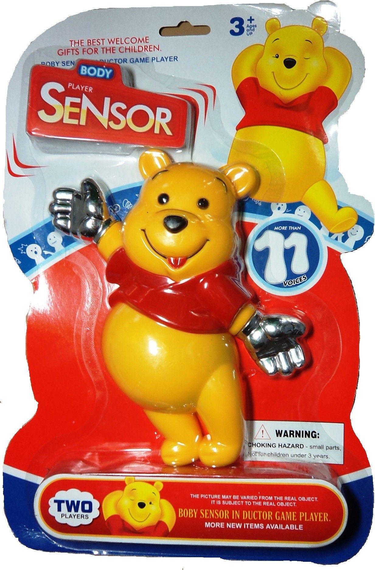50% OFF on Body Sensor Winne The Pooh Yellow, Red 50% OFF on Body Sensor Winne The Pooh Yellow, Red