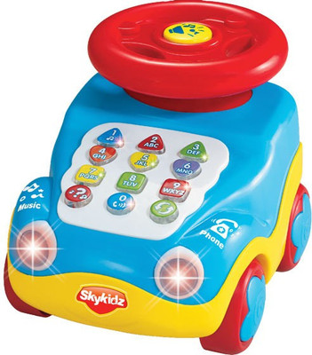Mitashi Skykids Learning Car Musical Toy (Multicolor)