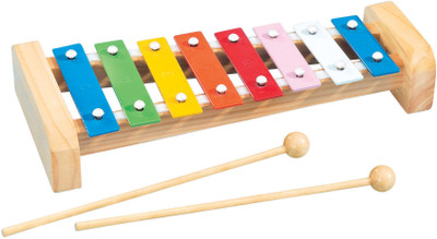 Simba My Music World 8 Metal Key Slabs Wooden Xylophone. Multicolor Simba My Music World 8 Metal Key Slabs Wooden Xylophone. Multicolor