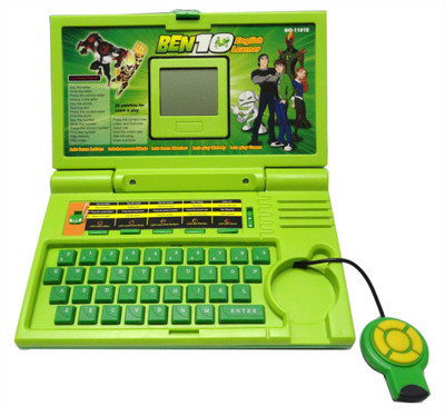 66% OFF on KB's Ben10 English Learner Kids Laptop Green 66% OFF on KB's Ben10 English Learner Kids Laptop Green