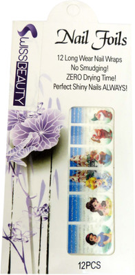 33% OFF on Swiss Beauty Cinderalla Nail Sticker Multicolor