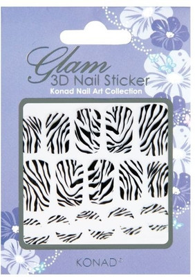 konad 3D Nail Sticker - K3D05 Black konad 3D Nail Sticker - K3D05 Black