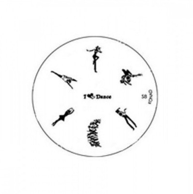 22% OFF on Konad Stamping Nail Art Image Plate - S08 White 22% OFF on Konad Stamping Nail Art Image Plate - S08 White