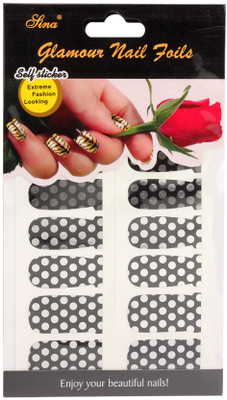 40% OFF on Nail Sina Glamour Nail Foils GNF-209 Grey