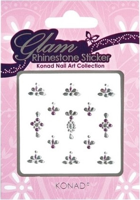 5% OFF on Konad Glam Rhinestone Nail Art Sticker KNSS - 1