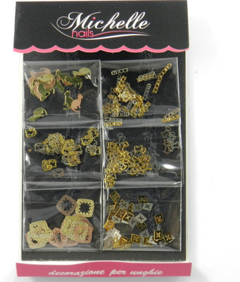 SPM Nail Art Pastings Kit Multicolor SPM Nail Art Pastings Kit Multicolor