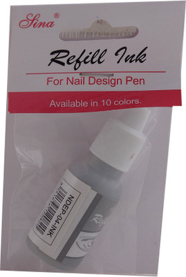 40% OFF on Nail Sina Nail Refill Ink NDEP 4 INK Silver 40% OFF on Nail Sina Nail Refill Ink NDEP 4 INK Silver