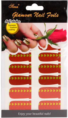 40% OFF on Nail Sina Glamour Nail Foils GNF-217 Red 40% OFF on Nail Sina Glamour Nail Foils GNF-217 Red