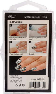 40% OFF on Nail Sina Metallic Nail Tips MNTP 9 Purple 40% OFF on Nail Sina Metallic Nail Tips MNTP 9 Purple