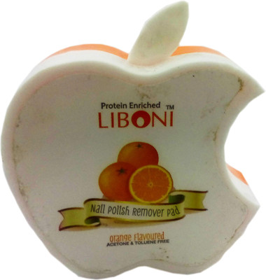 66% OFF on Liboni Nailpolish Remover Pad Orange Flavoured
