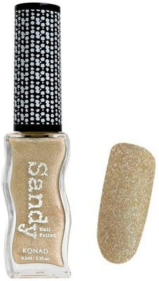 20% OFF on Konad Sandy Nail Polish 9.5 ml Cloudy Gold