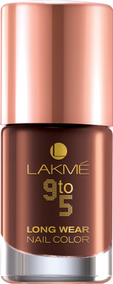 20% OFF on Lakme 9 to 5 Long Wear Nail Enamel 9 ml Oak Room 20% OFF on Lakme 9 to 5 Long Wear Nail Enamel 9 ml Oak Room