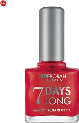 Deborah 7 Days Long Nail Enamel 854 Pearly Red 11 ml 854-Pearly Red Deborah 7 Days Long Nail Enamel 854 Pearly Red 11 ml 854-Pearly Red