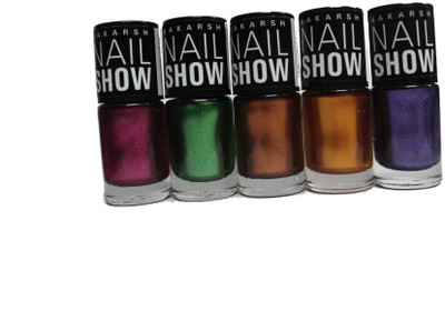 14% OFF on Aakarsh Nail Show - Party Night 6 ml Multicolor 14% OFF on Aakarsh Nail Show - Party Night 6 ml Multicolor